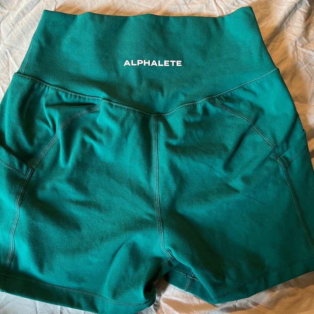 Alphalete green shorts